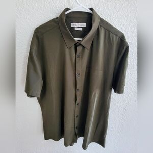 New Zara Man Technical Breathable Button Shirt